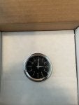 Watch Analog watch Silver Rectangle Clock